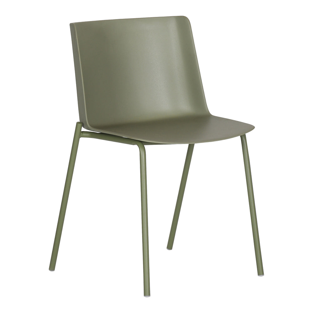 Moe's Silla Outdoor Dining Chair Set - Sage Green