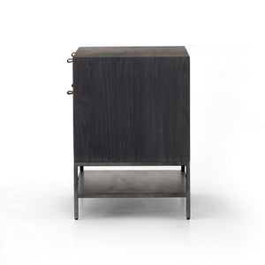Trey Modular Filing Cabinet in Black Wash Poplar