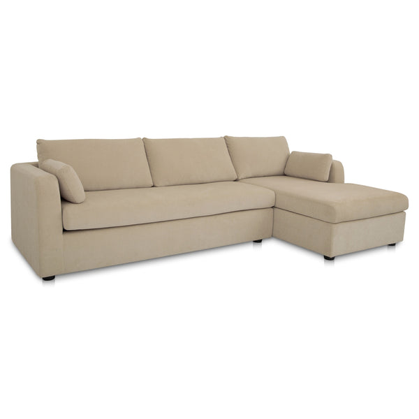 Moe's Burrow Sleeper Sectional with Storage Chaise