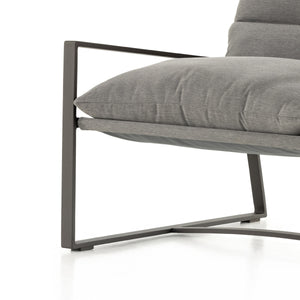 Avon Outdoor Sling Chair In Charcoal