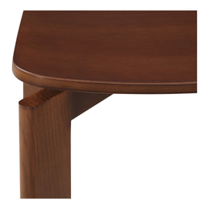 Moe's Daifuku Dining Chair Set of 2 in Brown