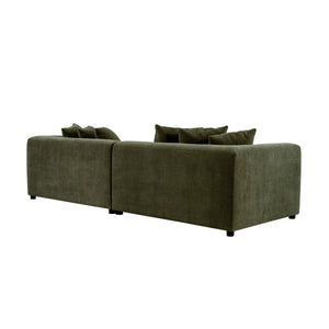 Moe's Davie Sofa in Olive Chenille