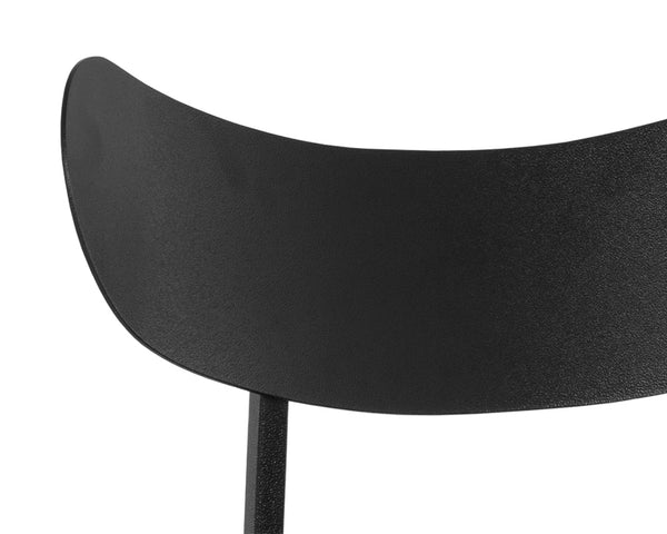 GIBBONS BARSTOOL - BLACK - BRAVO PORTABELLA