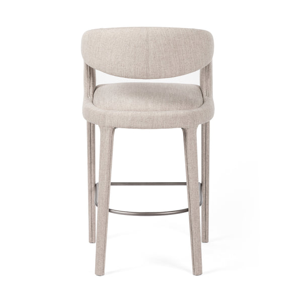 Hawkins Stool In Savile Flannel In Bar