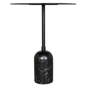 Shantu Side Table with Metal Top
