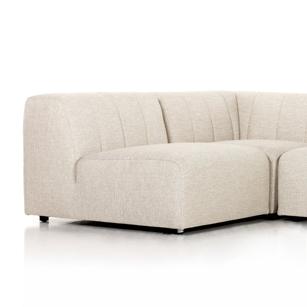 Gwen Outdoor 4 Pc Sectional In Faye Sand