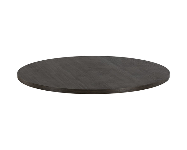 Cypher Dining Table Top - Wood - Dark Brown - 55"