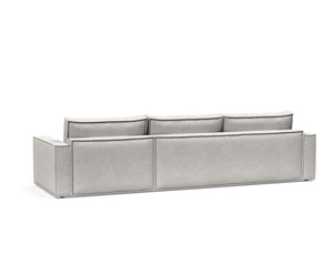 NEWILLA SOFA BED W/LOUNGER, 57"X118" W/STANDARD ARM RESTS
