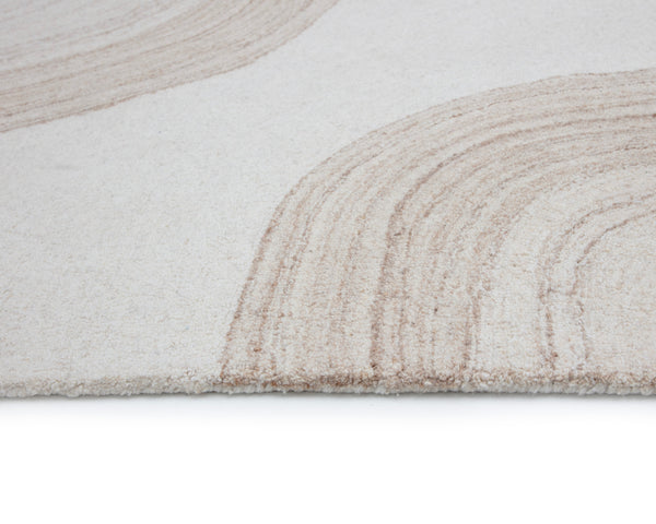 SANIBEL HAND-TUFTED RUG - IVORY / BEIGE - 9' X 12'