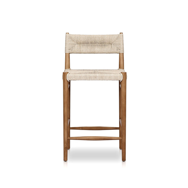 Lomas Bar + Counter Outdoor Stool - Vintage White