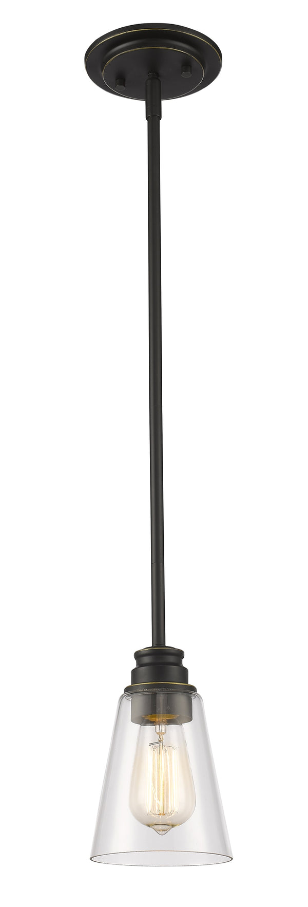 Annora 1 Light Mini Pendant in Olde Bronze Finish