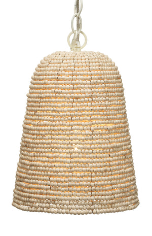 Canal Wood Beaded 1-Light Pendant