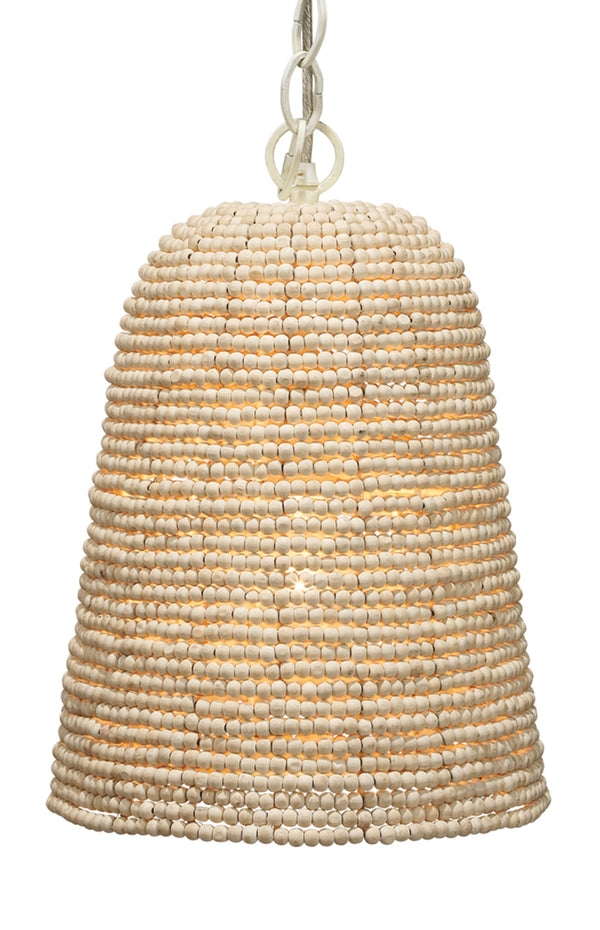 Canal Wood Beaded 1-Light Pendant