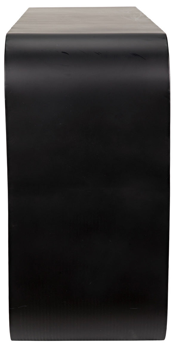 Shylock Console, Black Steel