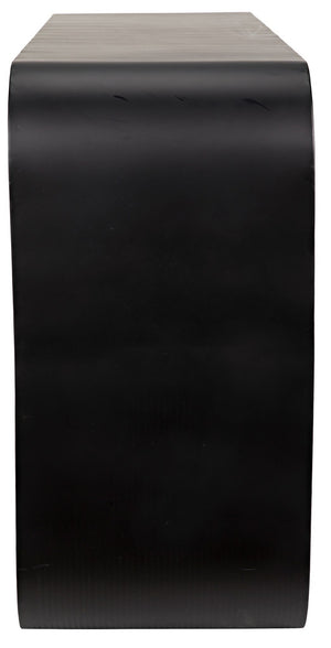 Shylock Console, Black Steel