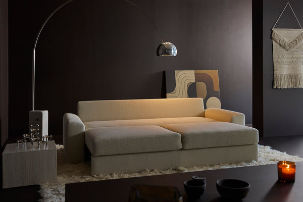 VILANDER SOFA BED, CUSHION ARMS, 57"X79"