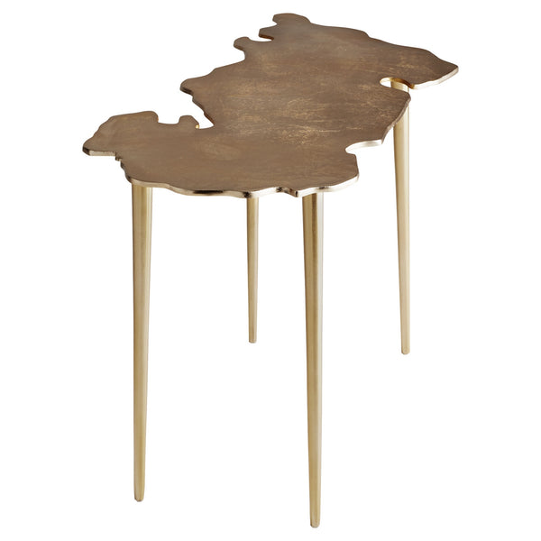 Atlas Coffee Table | Aged Gold