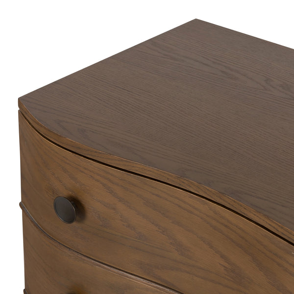Tiago Nightstand In Toasted Oak