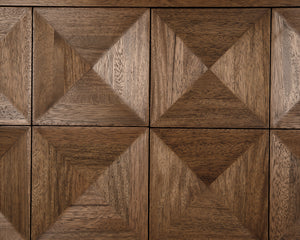 Quadrant 4 Door Sideboard, Dark Walnut