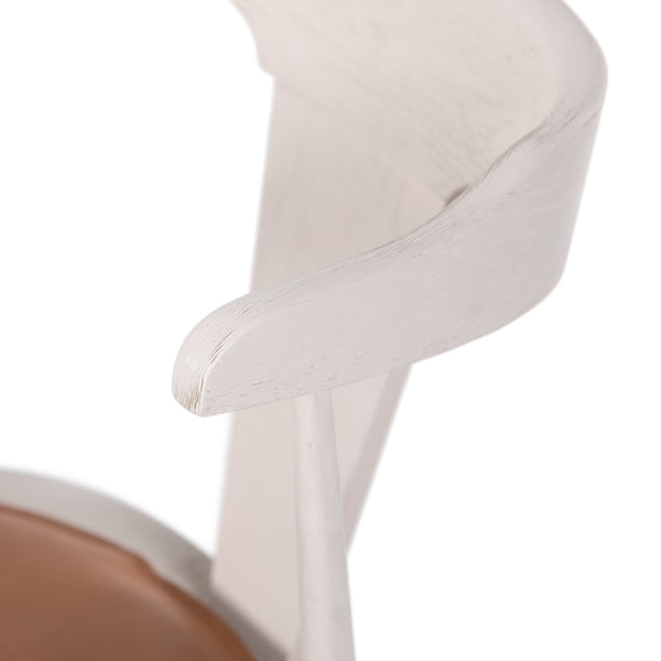 Ripley Dining Chair W Cushion In Off White