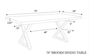 Brooks Dining Table