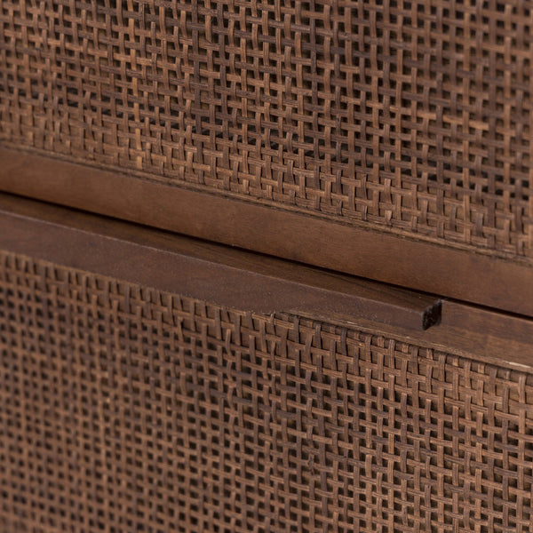 Sydney 9 Drawer Dresser In Brown Wash