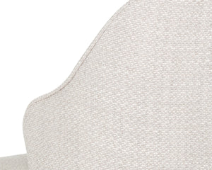 BRETTA SWIVEL DINING CHAIR - MOTO STUCCO