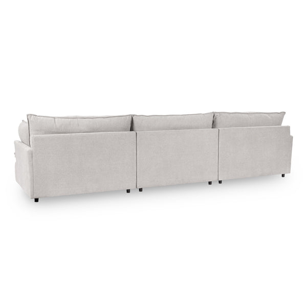 Caplan 3-Piece Modular Sectional in Elite-Gray