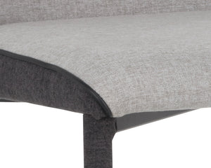Renee Counter Stool - Armour Grey / Dark Slate