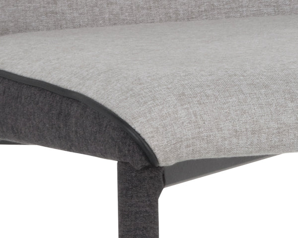 Renee Counter Stool - Armour Grey / Dark Slate