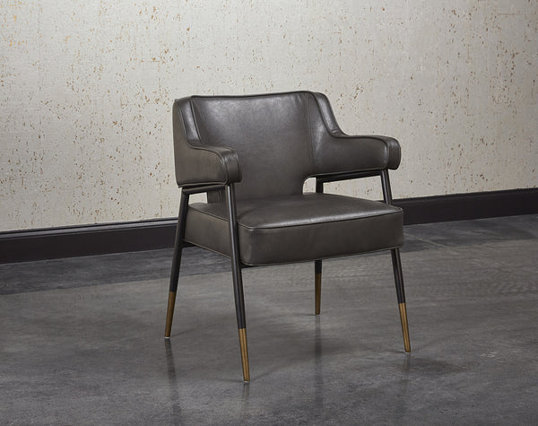 Derome Armchair - Bravo Portabella
