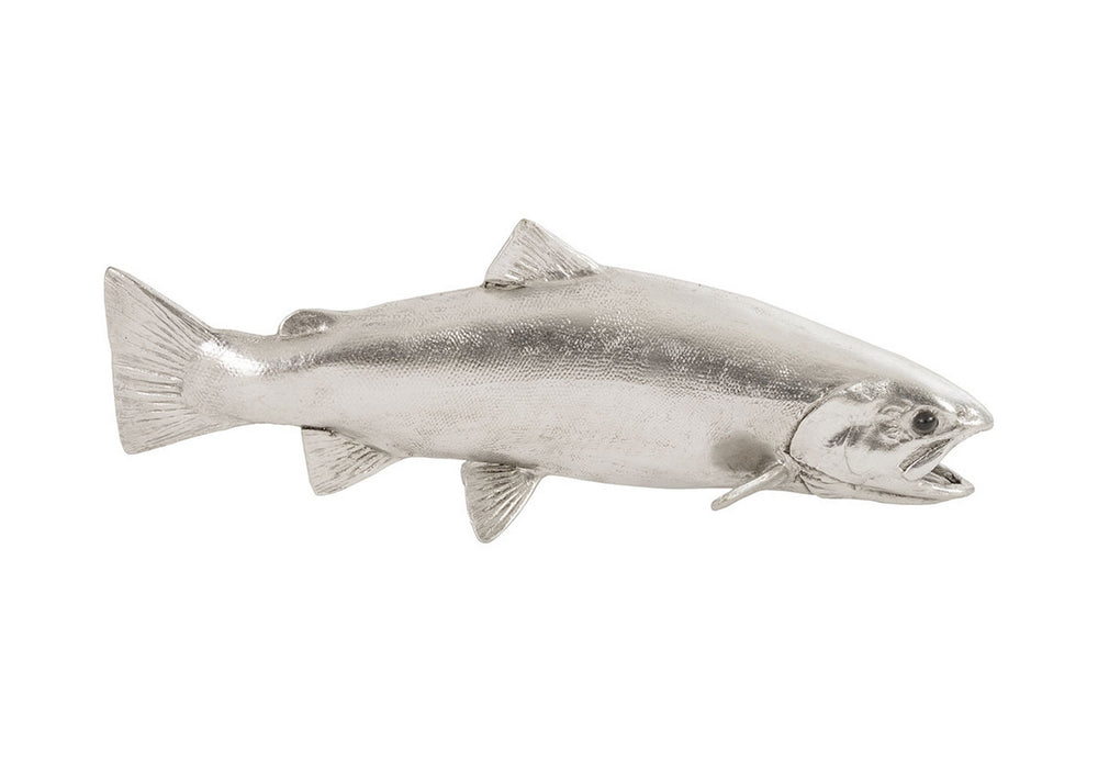 Rainbow Trout Fish, Silver Leaf