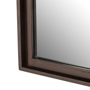 Effie Mirror In Rustic Iron