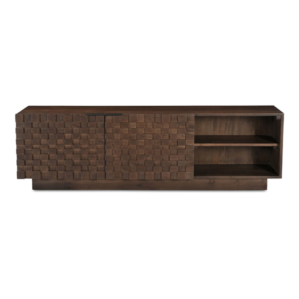 Moe's Easton Media Cabinet Brown Wood