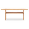 Ruby Console Table with Solid Oak and Open Shelf