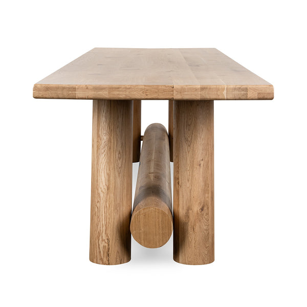 Foundation Solid Wood Rectangle Gathering Table - Light Oak