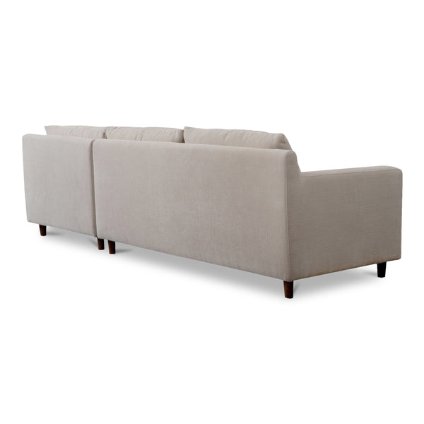 Moe's Hutton Right Sectional in Beige