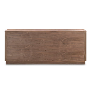 Round Off Sideboard in Walnut Brown