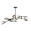Griffin Pendant Lamp - Black/Brass