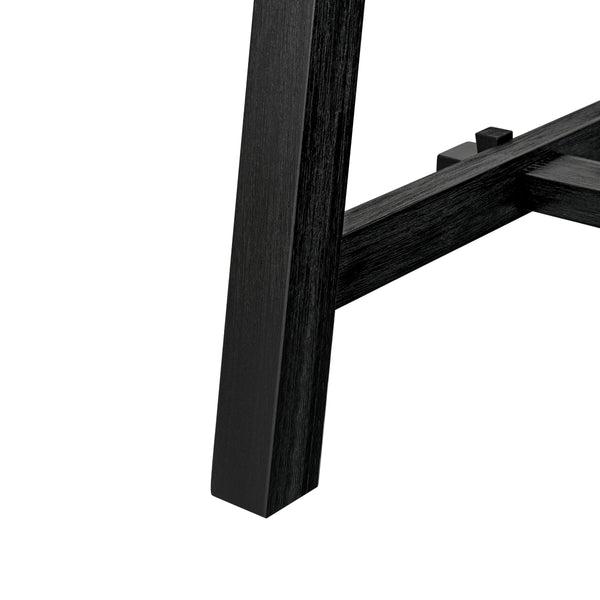Bedford KD 79" Rect. Dining Table "A" Base, Brushed Black 