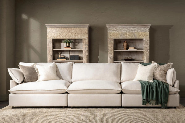 Caplan Modular Sectional - Deep Seating with Feather & Down