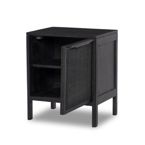 Sydney Nightstand - Black Wash