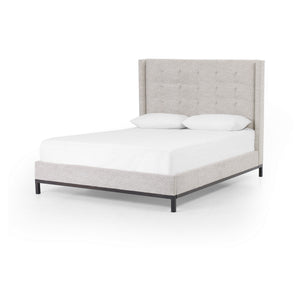 Newhall King Bed 55" in Linen