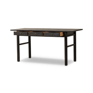 Griffith Desk - Distressed Black