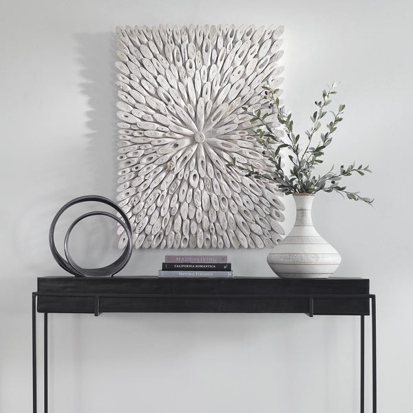 Bahama Wood Whitewashed Wall Decor