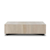 Hudson Large Square Coffee Table - Ashen Walnut
