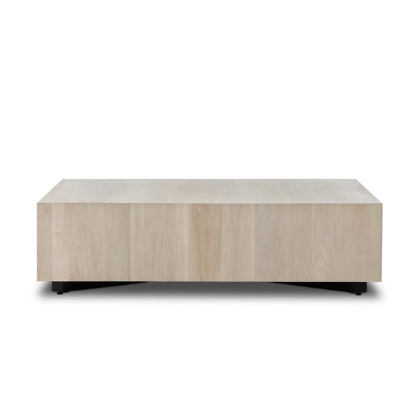 Hudson Large Square Coffee Table - Ashen Walnut
