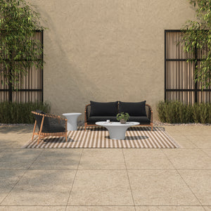 Moe's Yumi Outdoor Coffee Table in White
