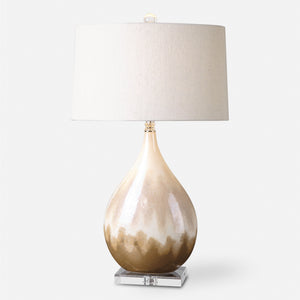 Flavian Glazed Ceramic Lamp