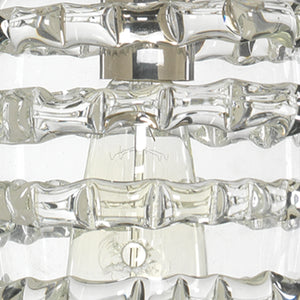 Ribbon 1-Light Glass Pendant